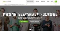 Desktop Screenshot of crowdcube.com